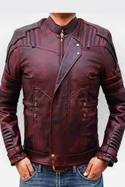 Guardians Of The Galaxy 2 Star Lord Leather Jacket